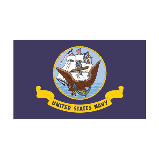 2' x 3' Navy Nylon Flag