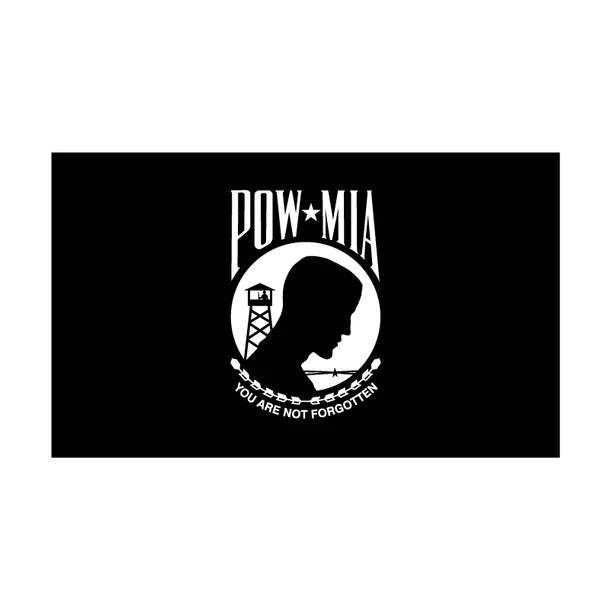 Eder Flag POW MIA 3x5 Nylon Double Sided Flag