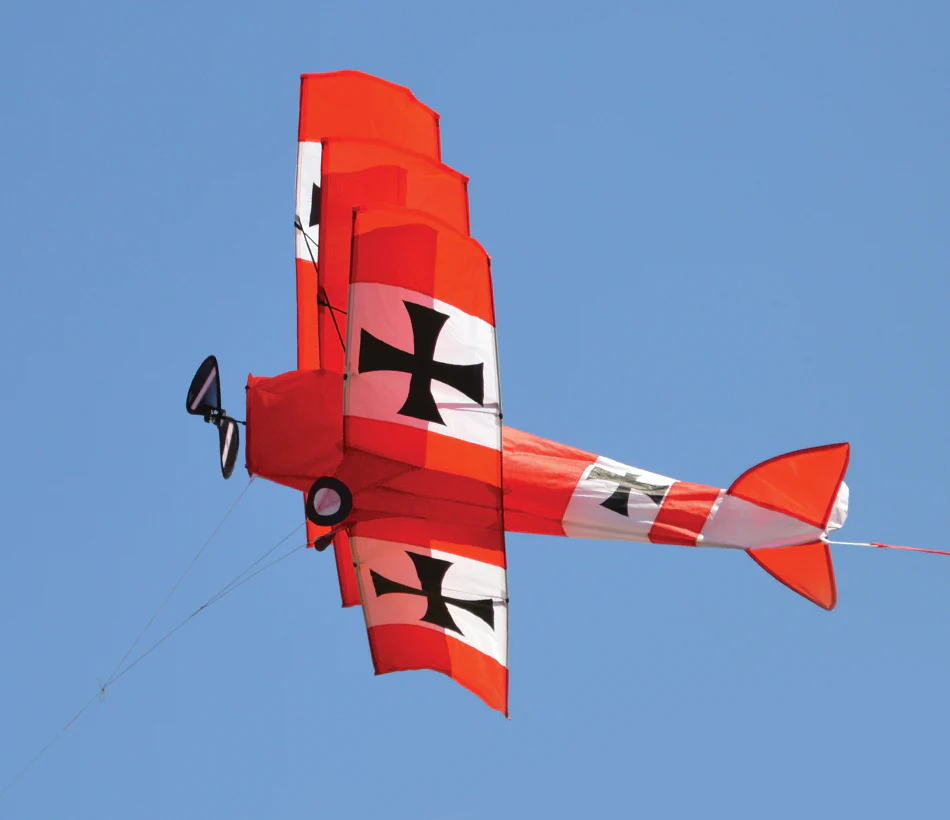 Red Baron Tri-Plane Kite
