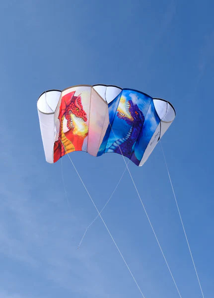 Premier Kites Jumbo Sled 36 Kite- Sun & Moon Dragons