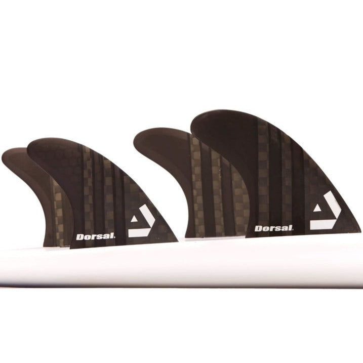 DORSAL Surfboard Fins Quad 4 Set FCS Compatible