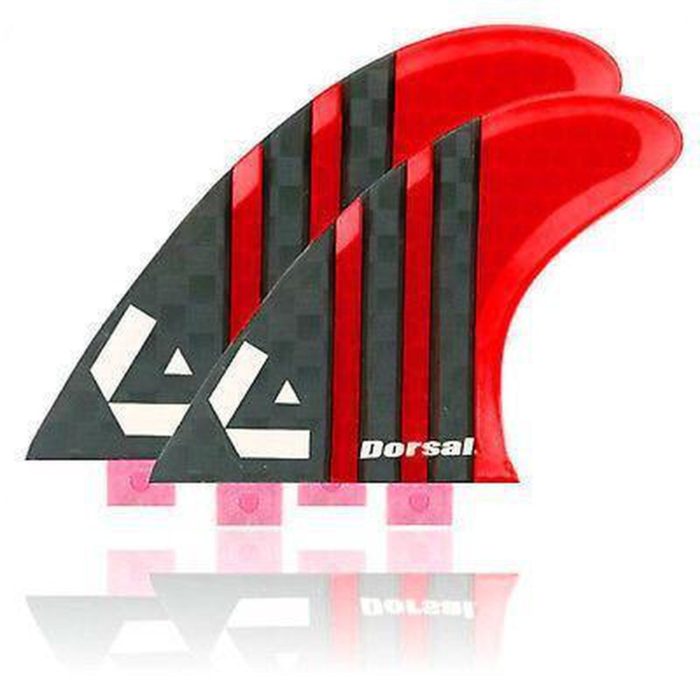 DORSAL Surfboard Fins Quad 4 Set FCS Compatible