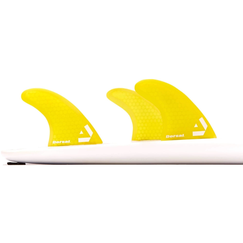 DORSAL Surfboard Fins Thruster 3 Set FCS Compatible