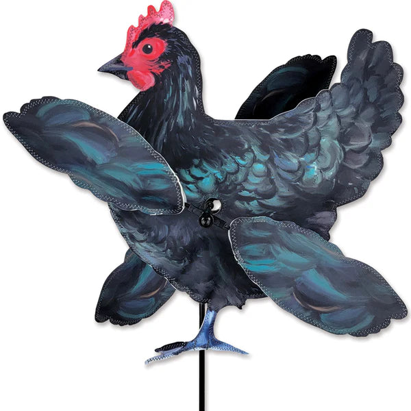 WhirliGig Spinner- Black Hen