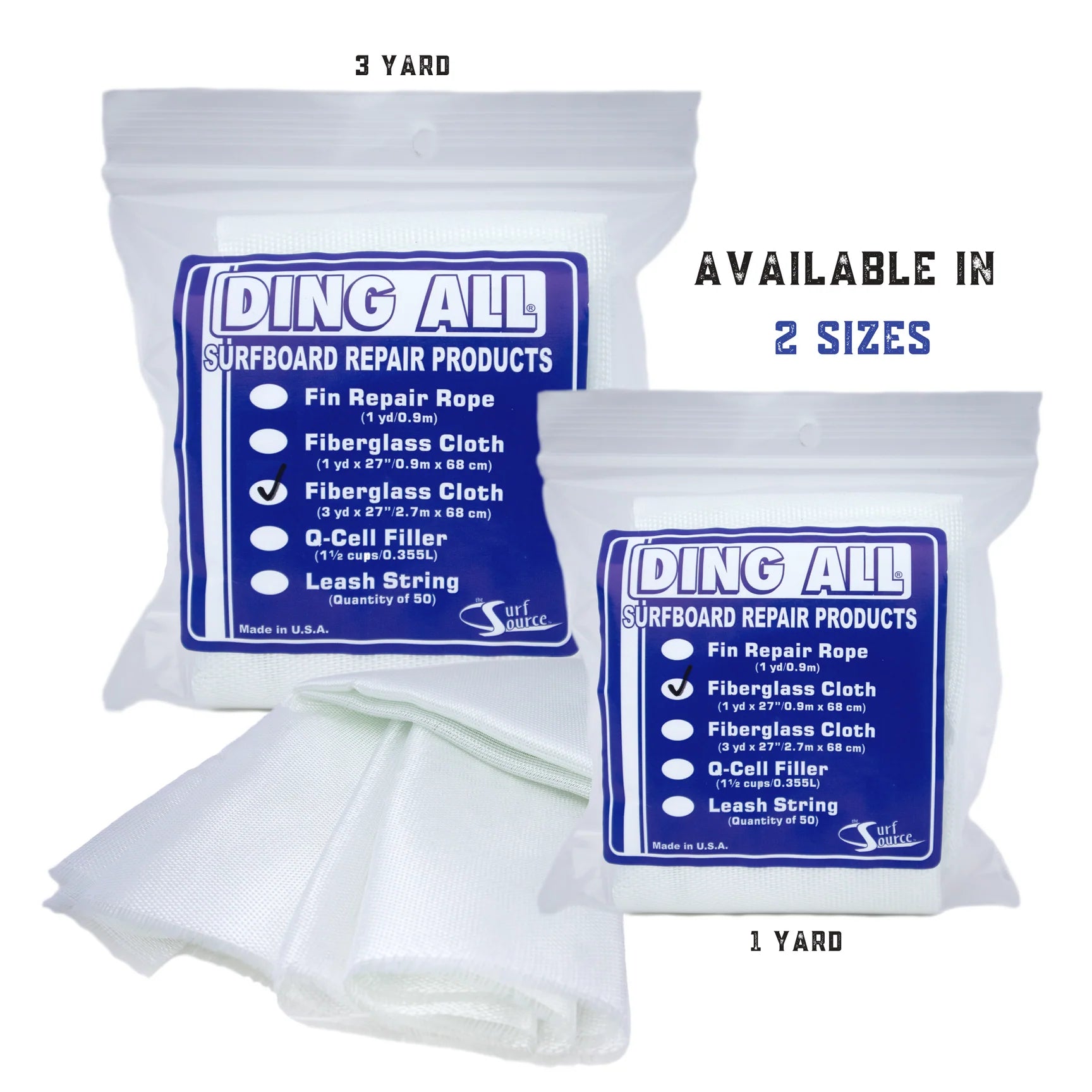 Ding All Fiberglass Cloth 4oz