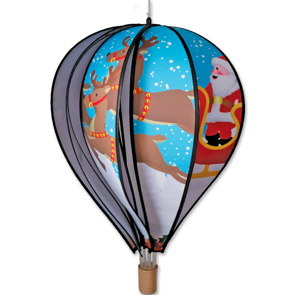 22 in. Hot Air Balloon- Santa