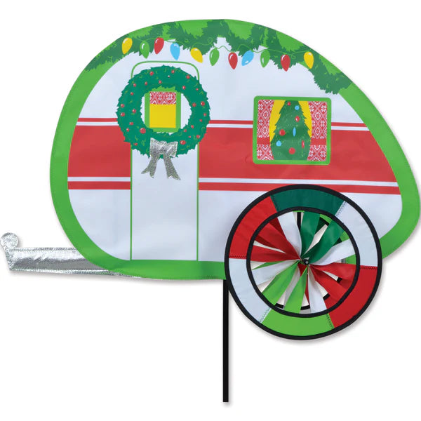 Christmas Camper 28" Spinner