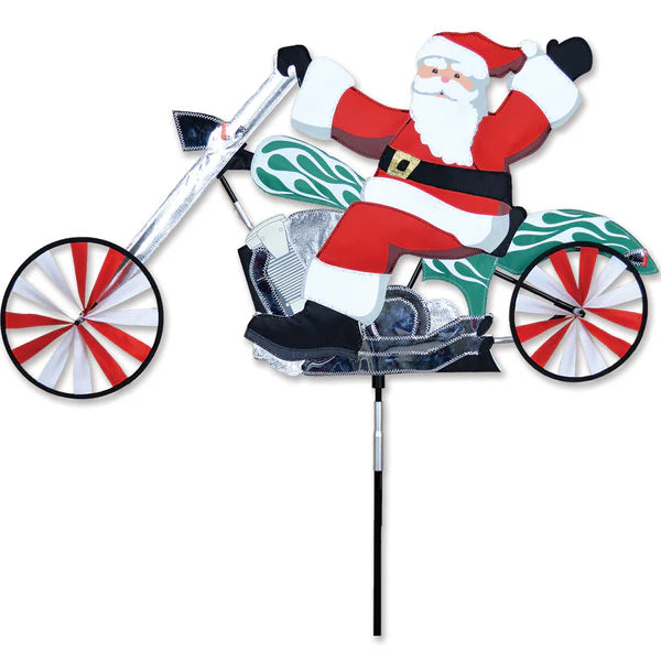 Santa Chopper Spinner - 37in