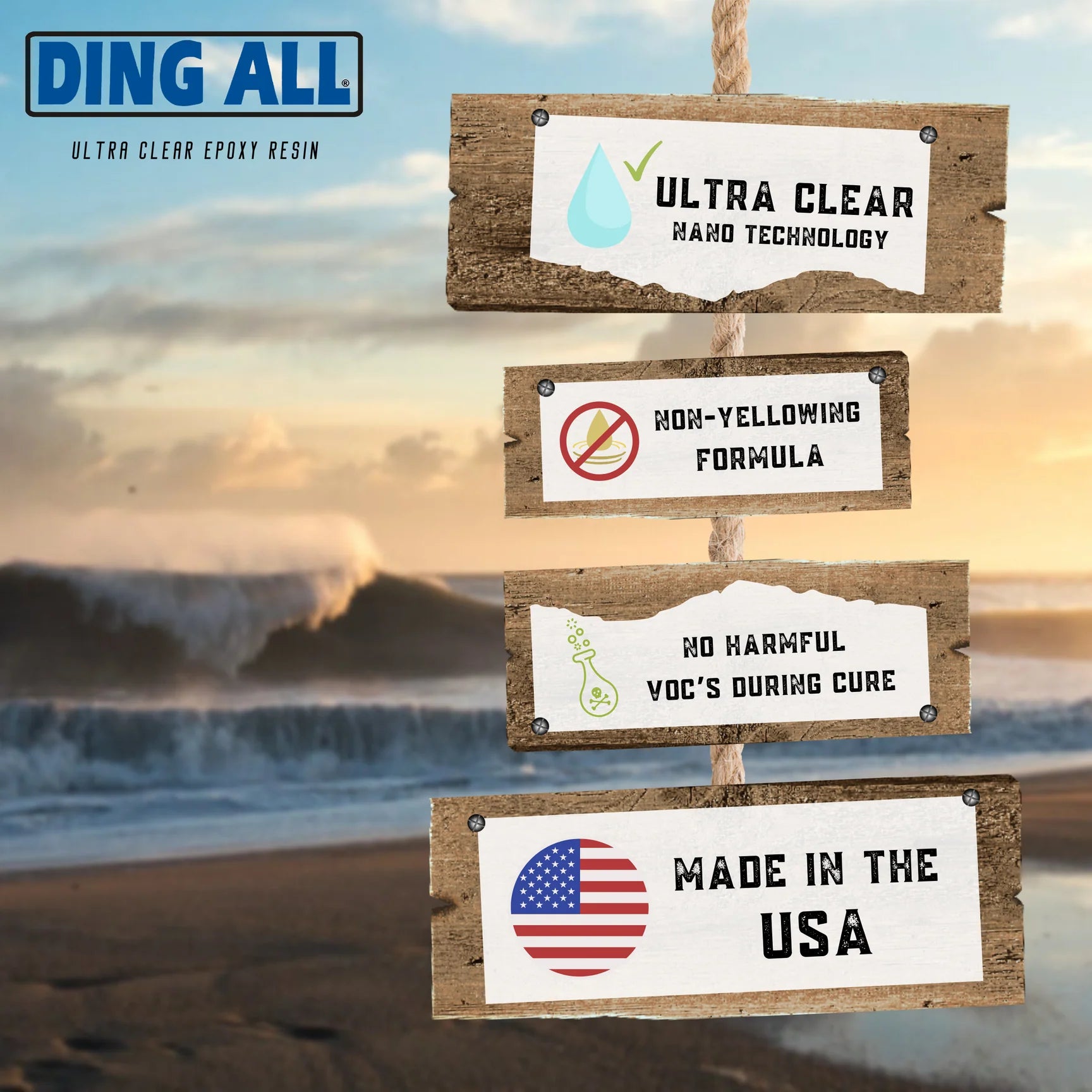Ding All Epoxy Resin Set