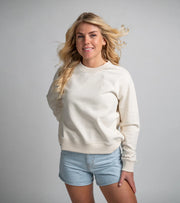 Duotone Sweater Concept Blue Undyed Women