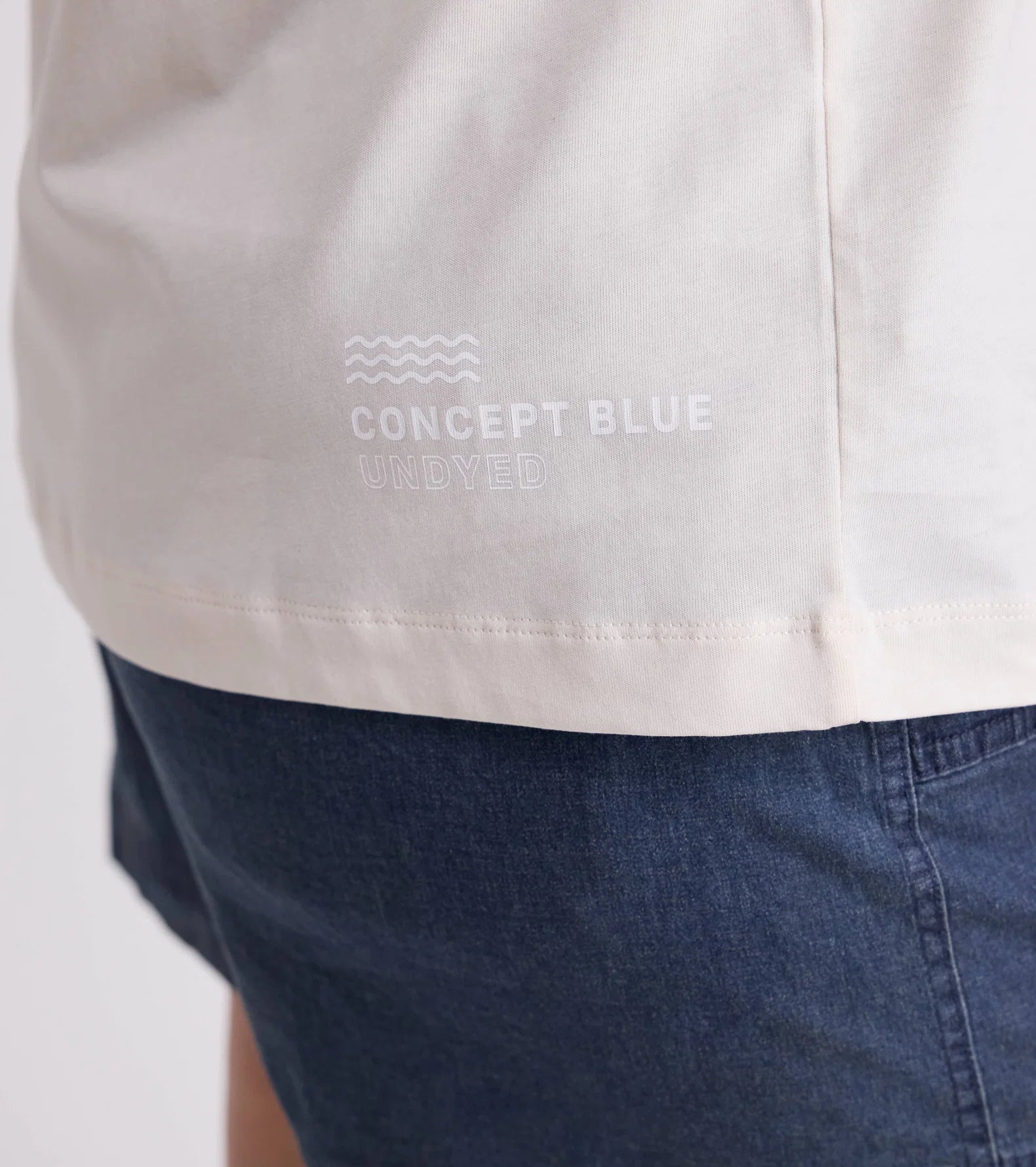 Duotone T-shirt Concept Blue Women