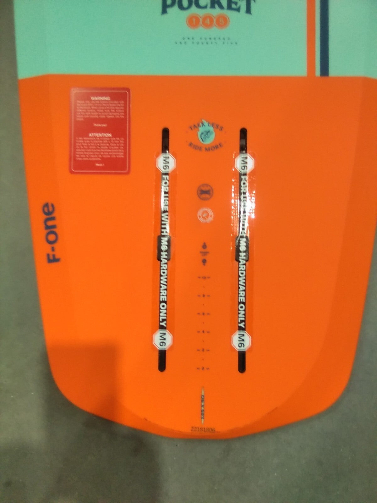 F.One Pocket Foilboard  145cm Kiteboard