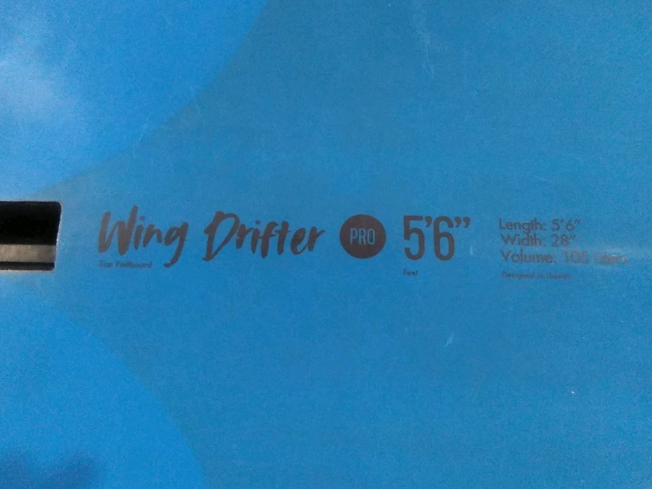Quatro 105L Wing Drifter Pro Foilboard 5'6" X 28"