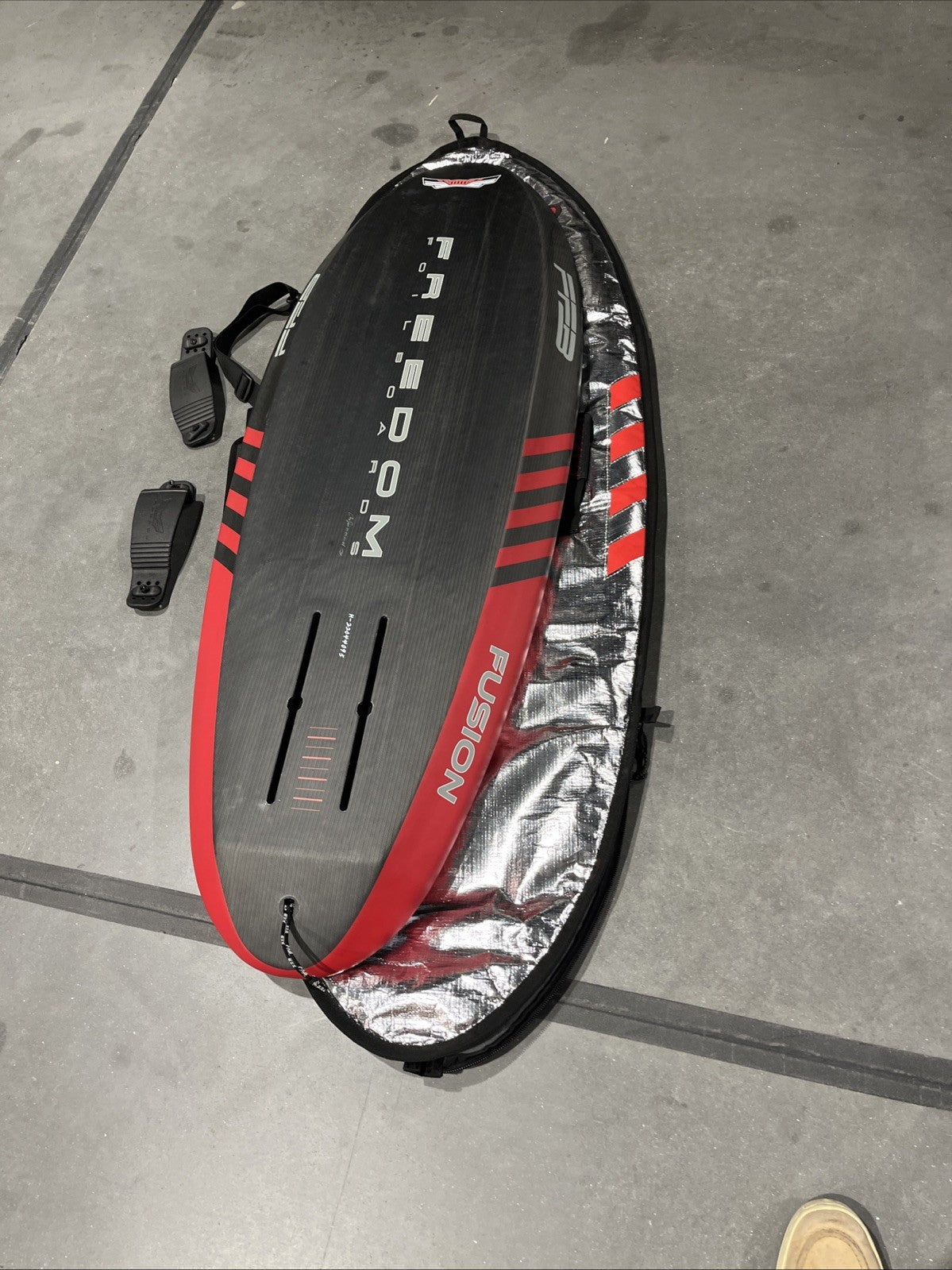 2023  Freedom Fusion  Foilboard 4’9”  38L Board, Bag , & Straps 