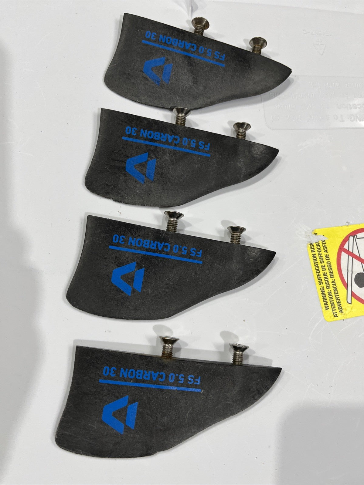 Duotone Carbon 5.0 Kiteboard Fins 