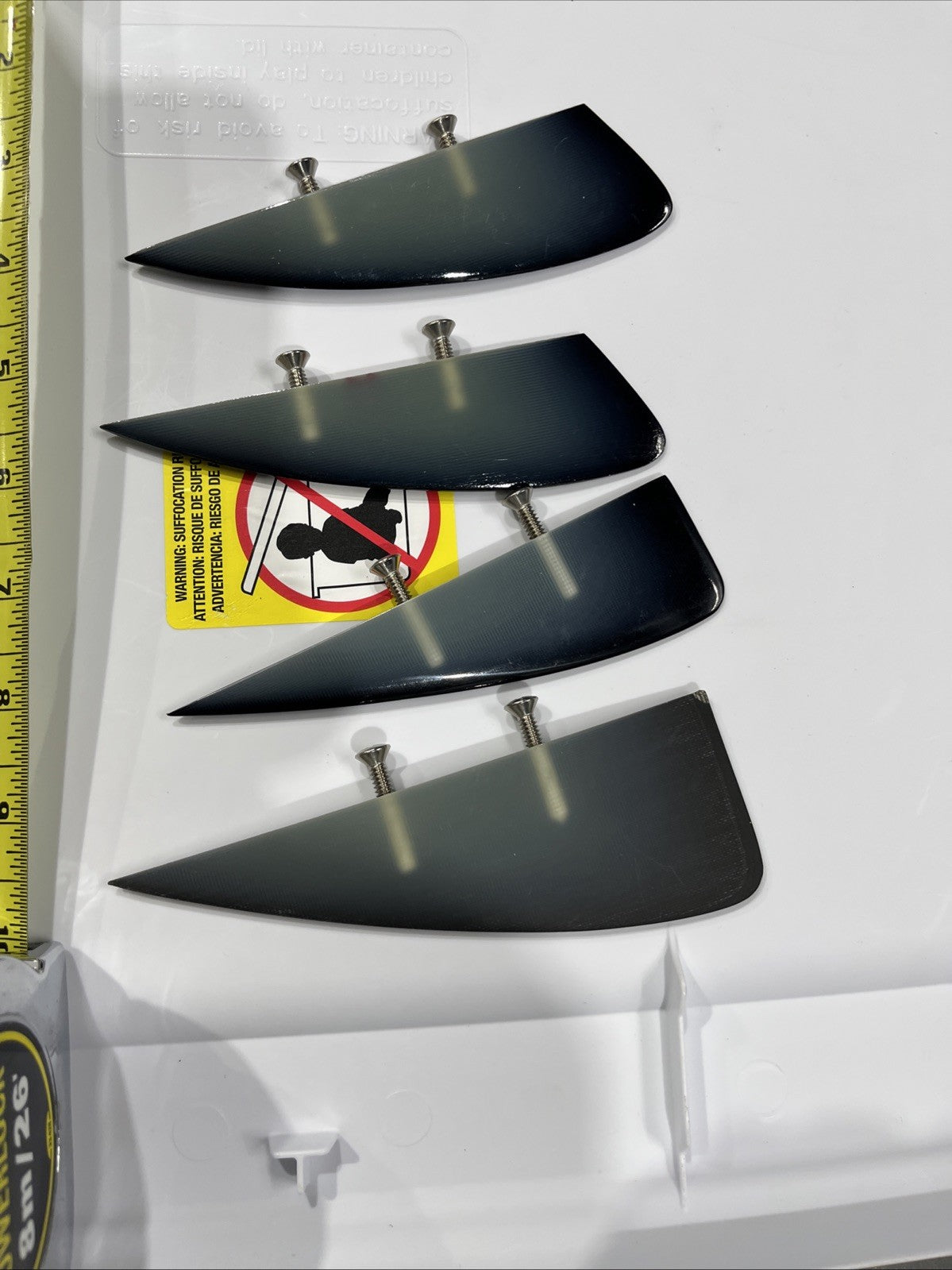 Jimmy Lewis Kiteboard Fins / Asymmetrical 
