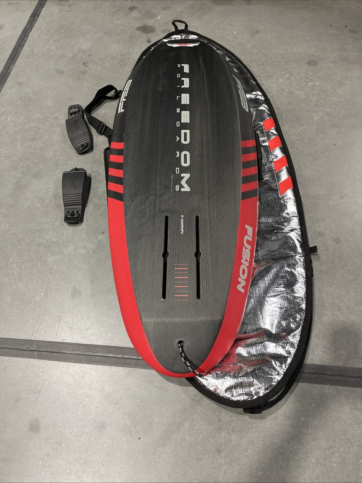 2023  Freedom Fusion  Foilboard 4’9”  38L Board, Bag , & Straps 
