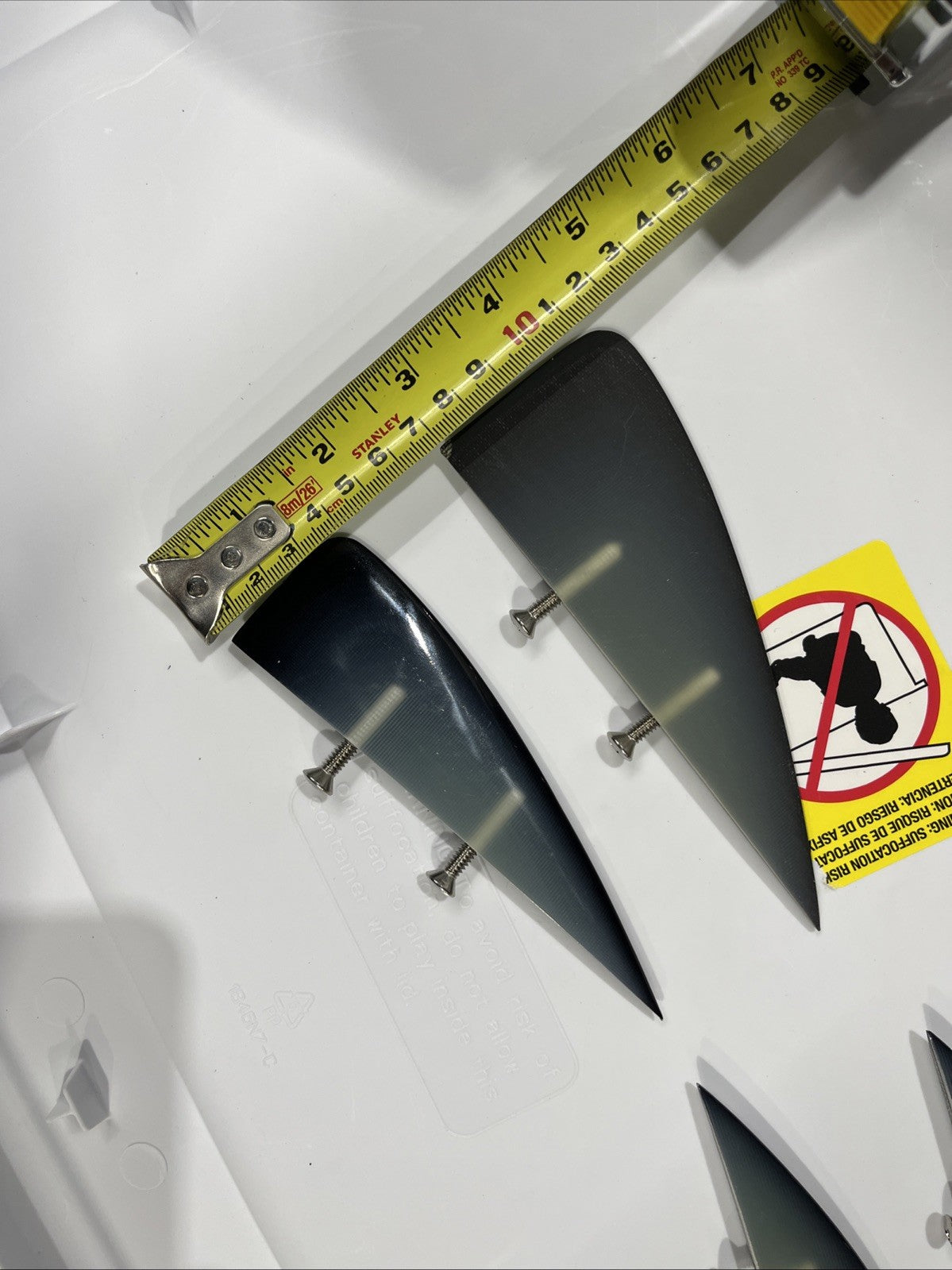 Jimmy Lewis Kiteboard Fins / Asymmetrical 