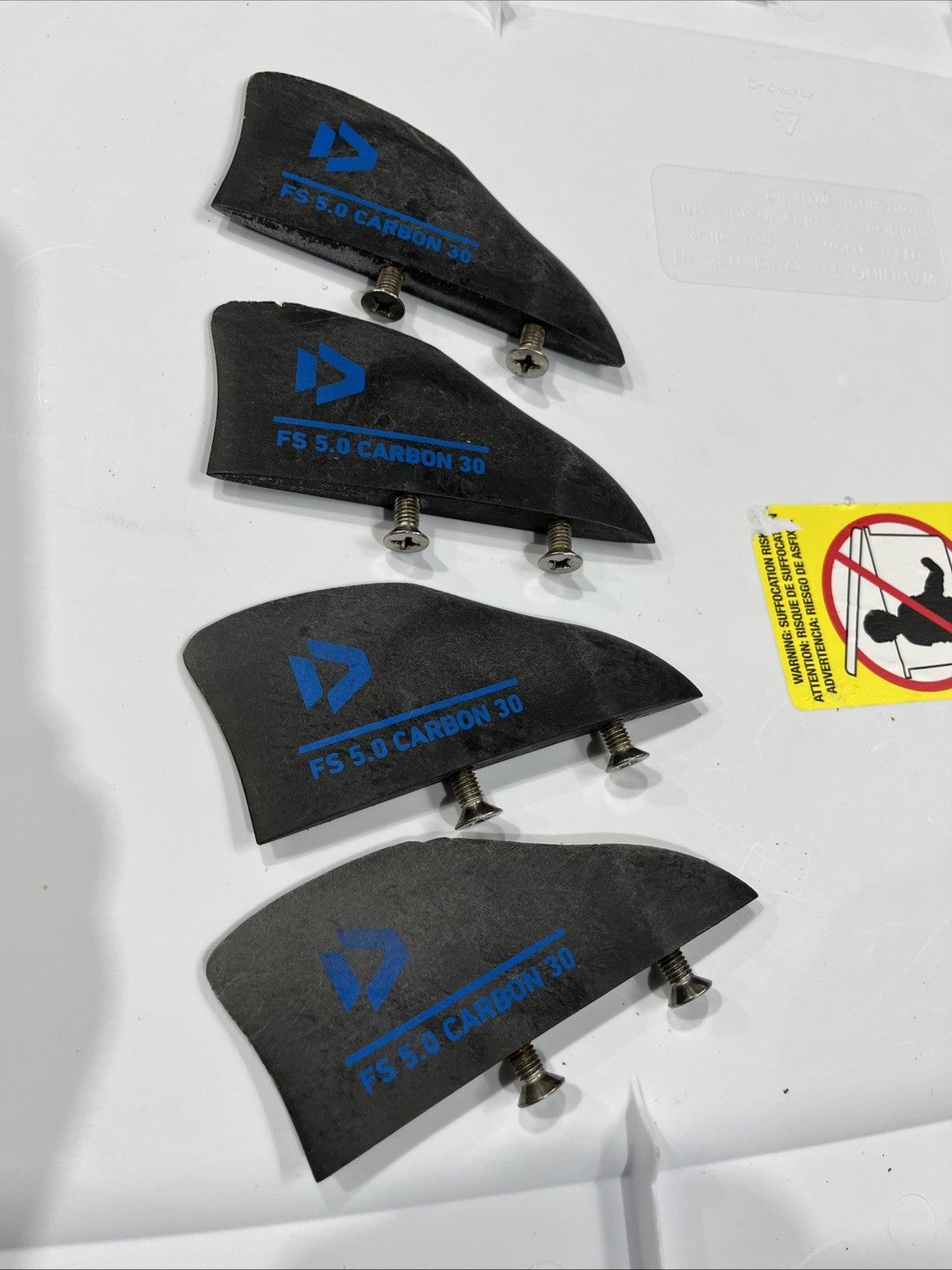 Duotone Carbon 5.0 Kiteboard Fins 
