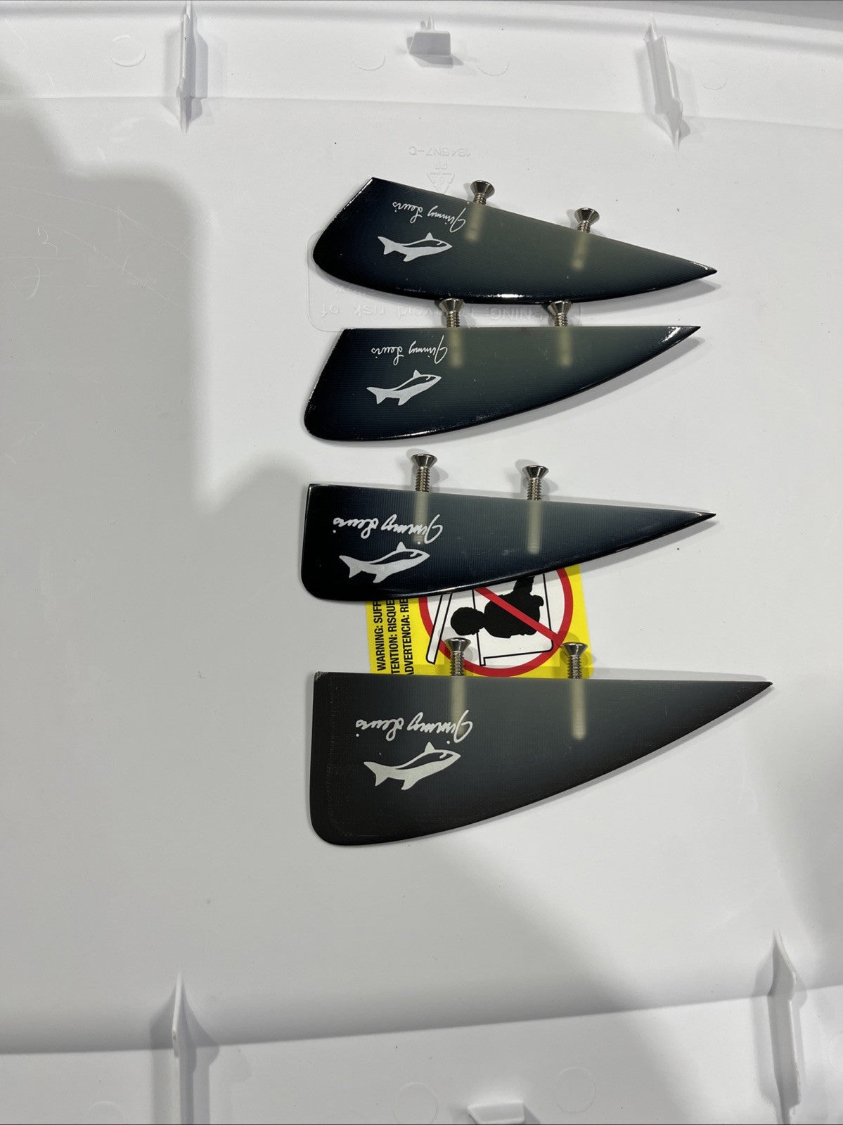 Jimmy Lewis Kiteboard Fins / Asymmetrical 