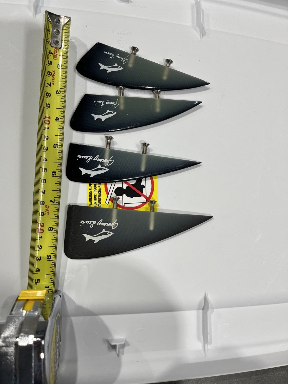 Jimmy Lewis Kiteboard Fins / Asymmetrical 