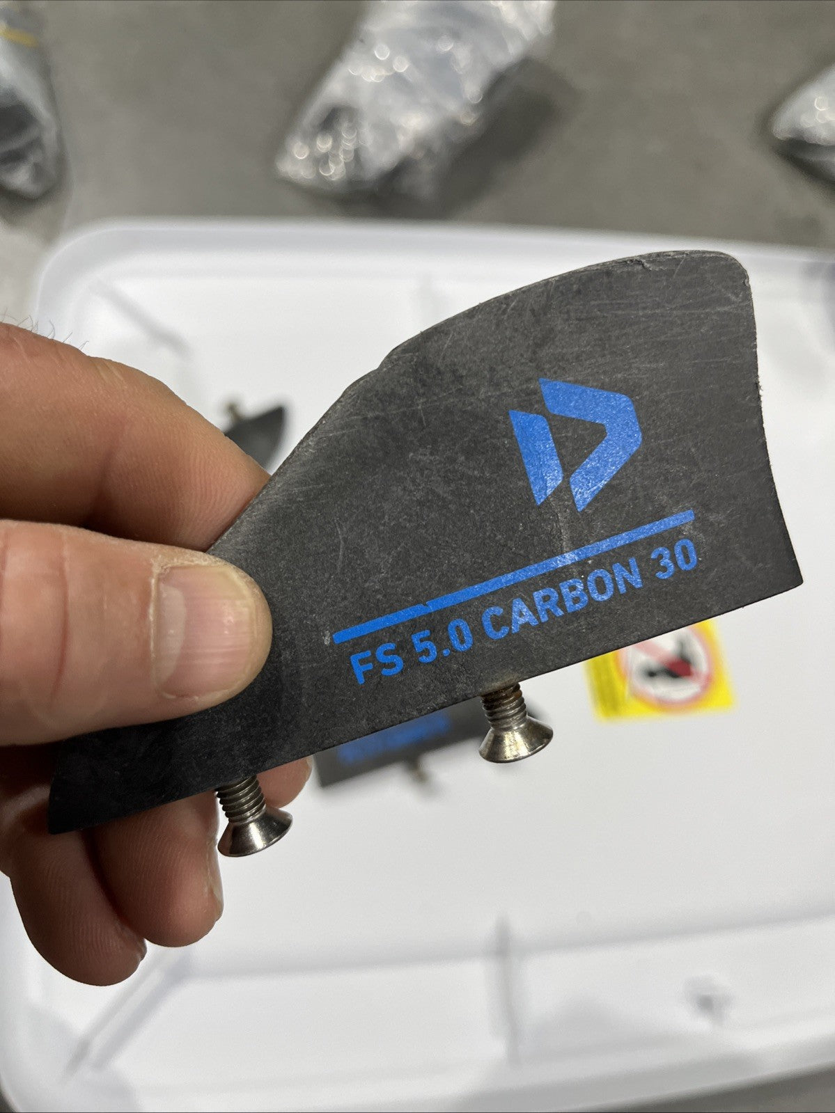 Duotone Carbon 5.0 Kiteboard Fins 