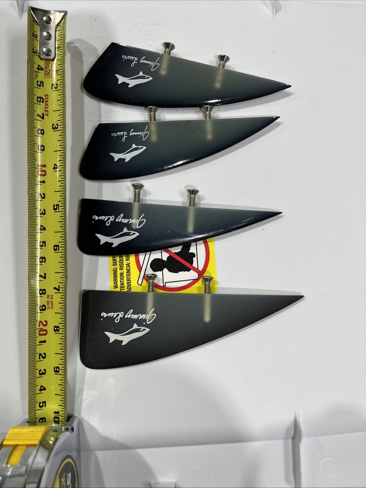 Jimmy Lewis Kiteboard Fins / Asymmetrical 
