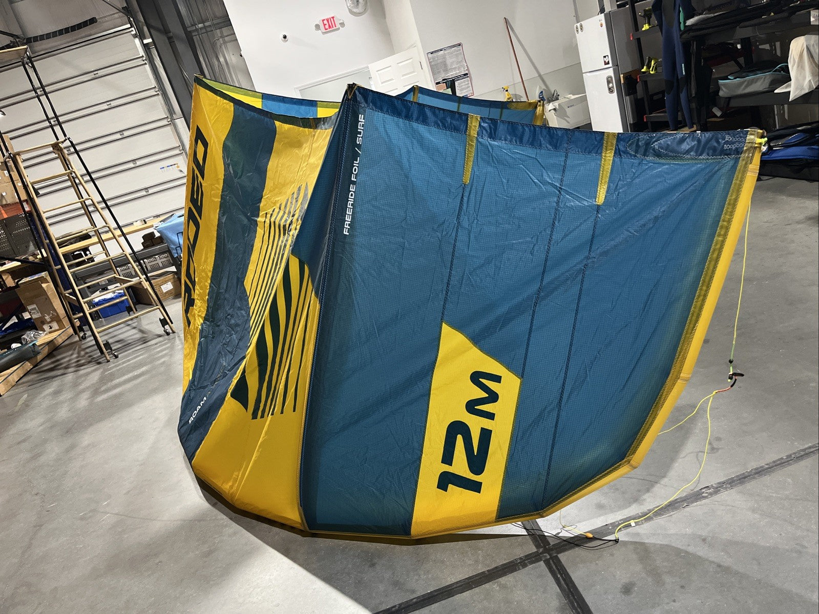 Ocean Rodeo Roam 12m Aluula Kite  ONLY FLOWN 1 TIME