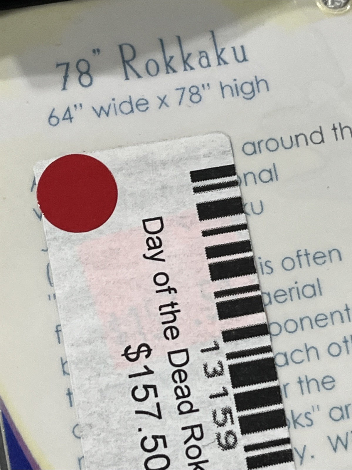 Rokkaku Kite 78” 