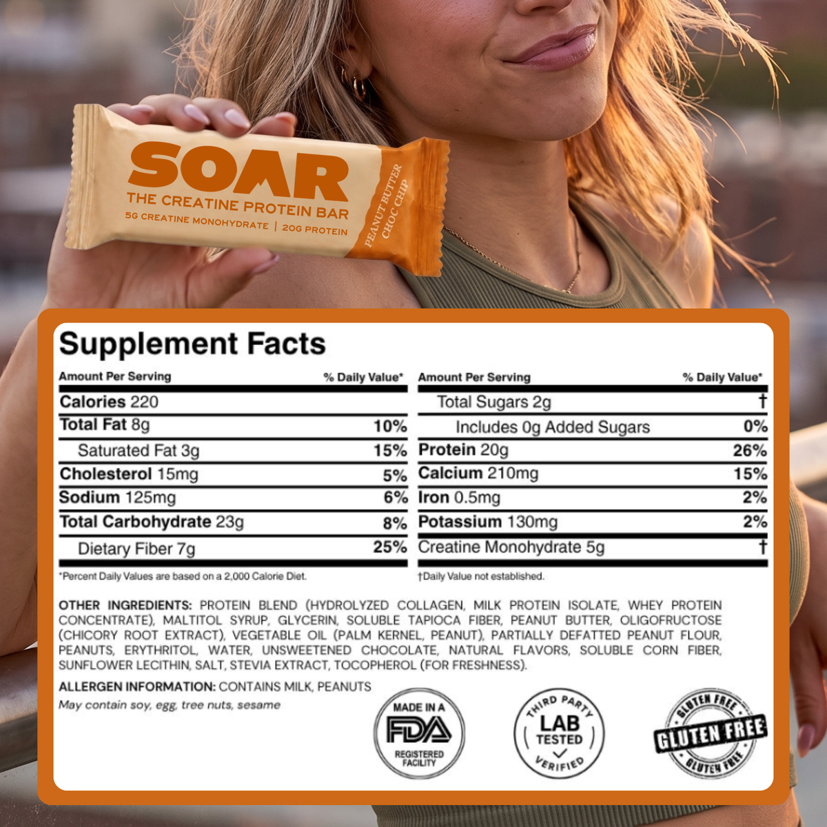 The Creatine Protein Bar - PBCC