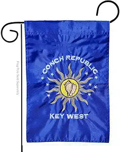Flappin Flags Conch Republic Garden Flag