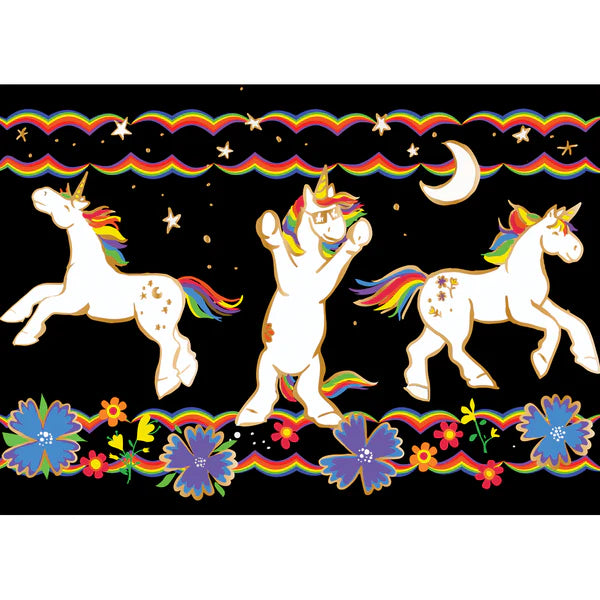 Premier Kites Embroidered Applique Windsock- Unicorn Party
