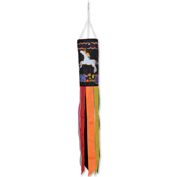 Premier Kites Embroidered Applique Windsock- Unicorn Party