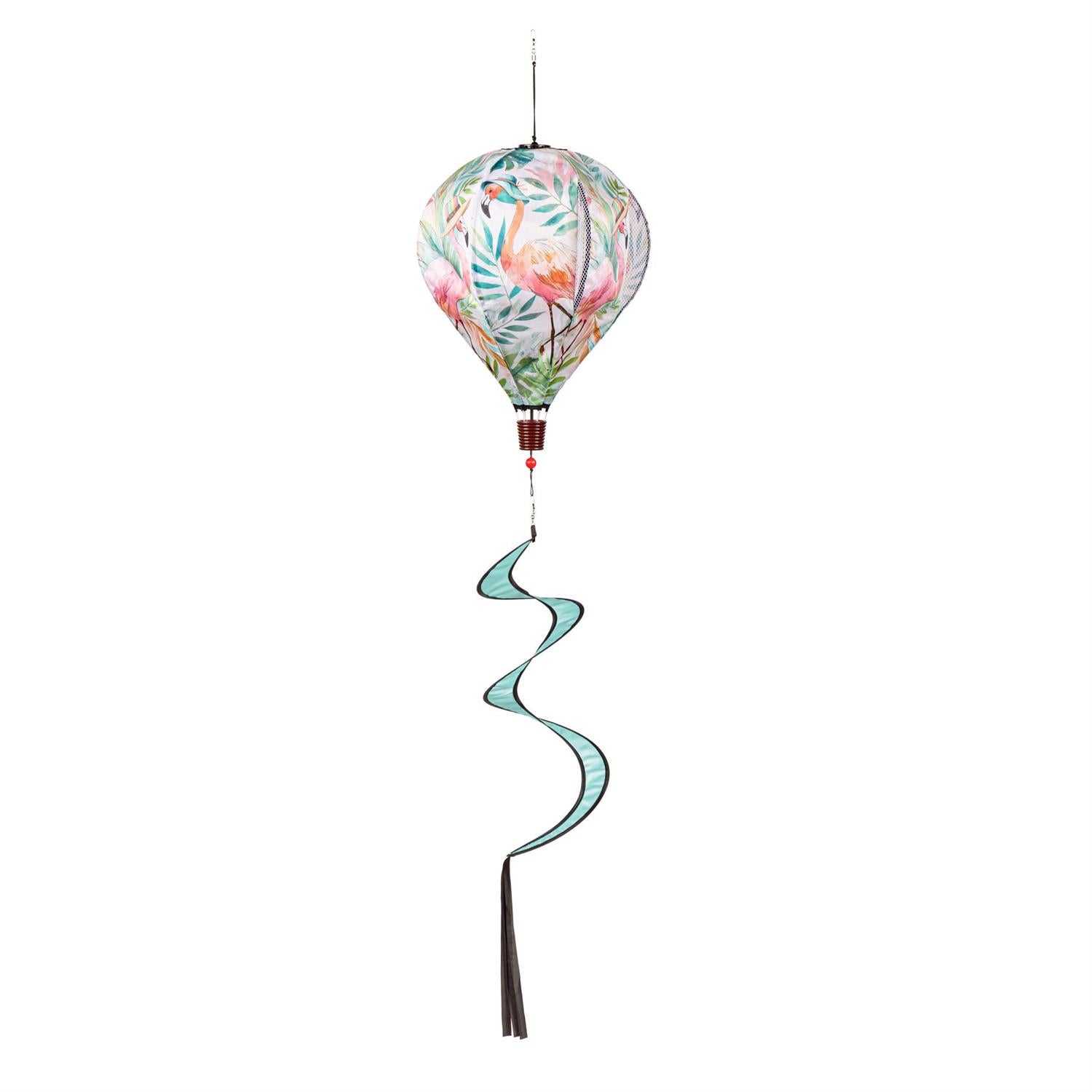 Palm Beach Flamingos Balloon Spinner