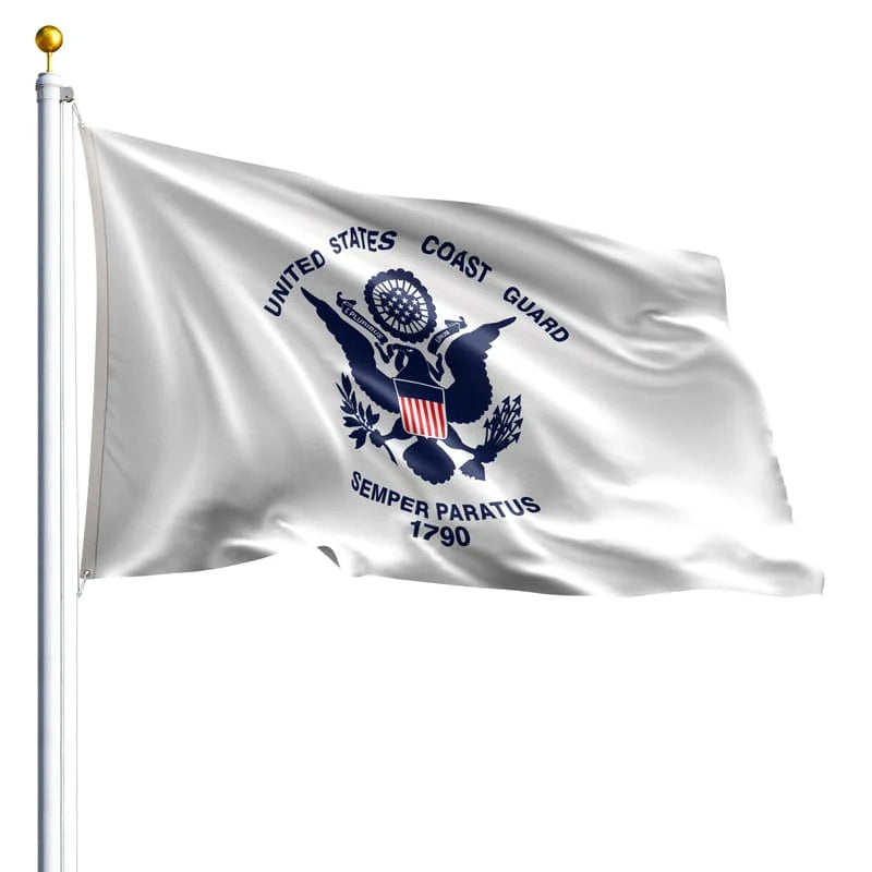 Eder Flag 3' x 5' Coast Guard Flag - Nylon