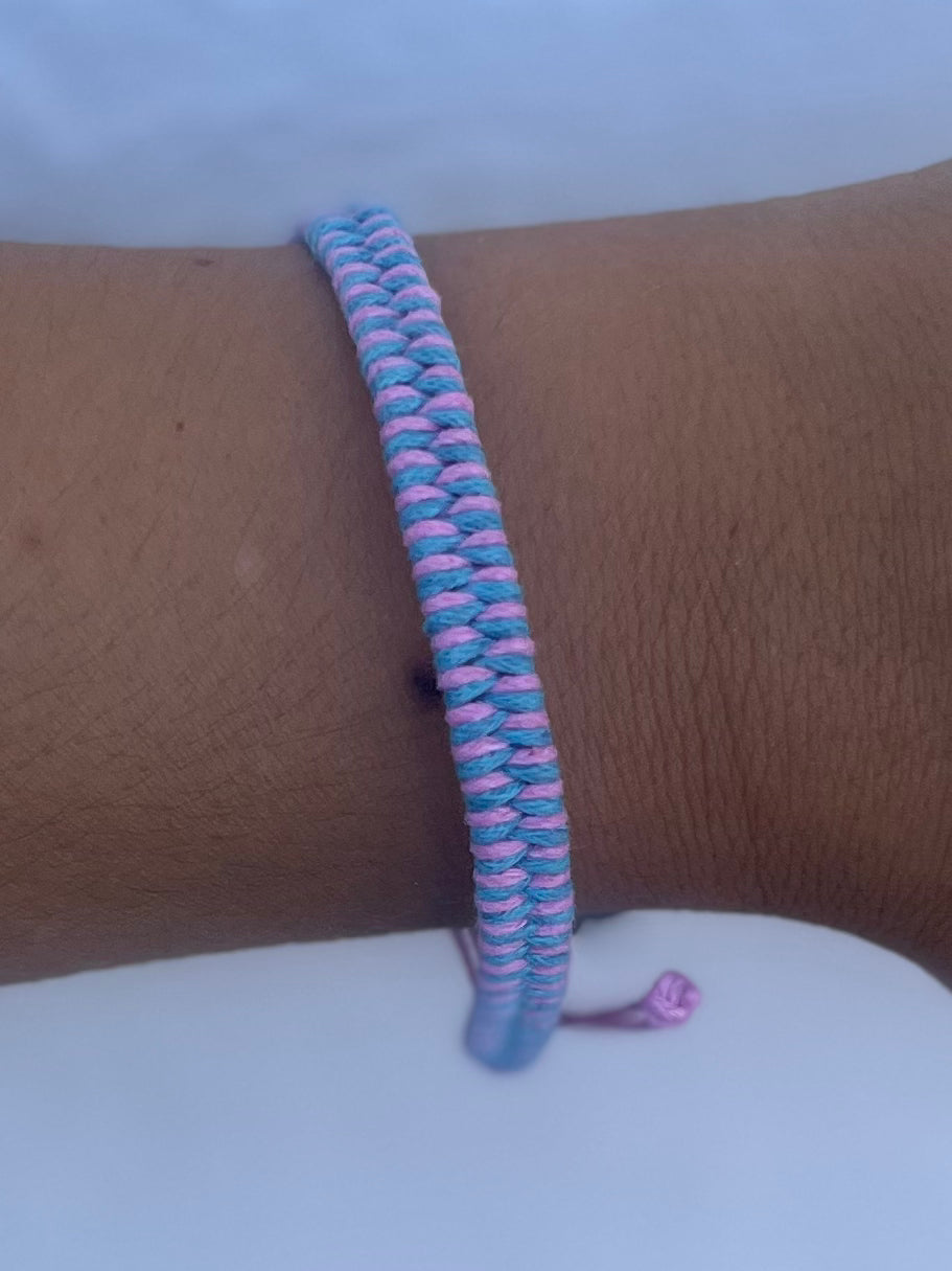 Charming Shark Macrame Friendship Bracelet