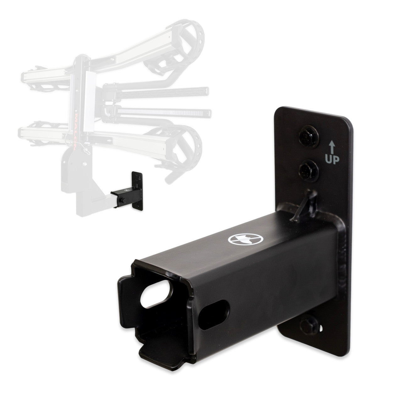 2" Haymarket Hitch Wall Mount | Holds Bike or Cargo Car Rack