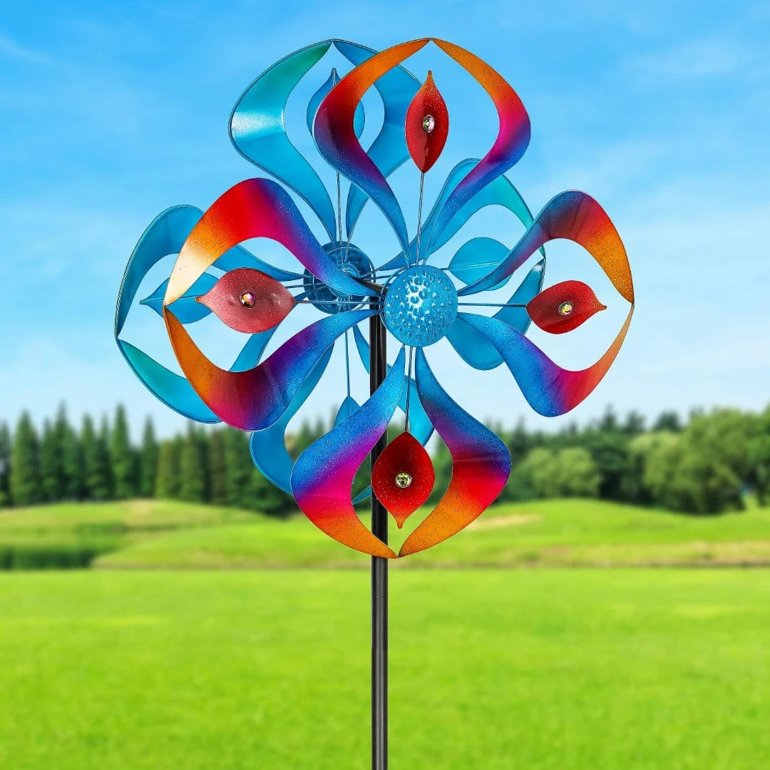 75"H Kaleidoscope Wind Spinner