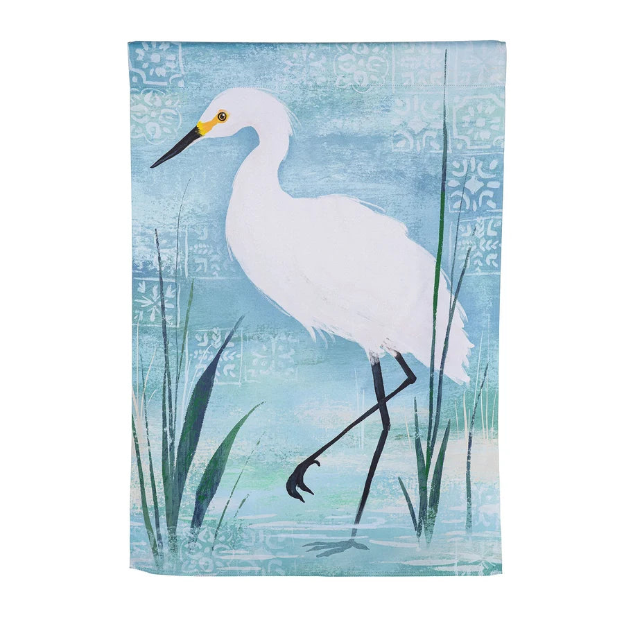 Evergreen Blue Heron Reversible House Flag