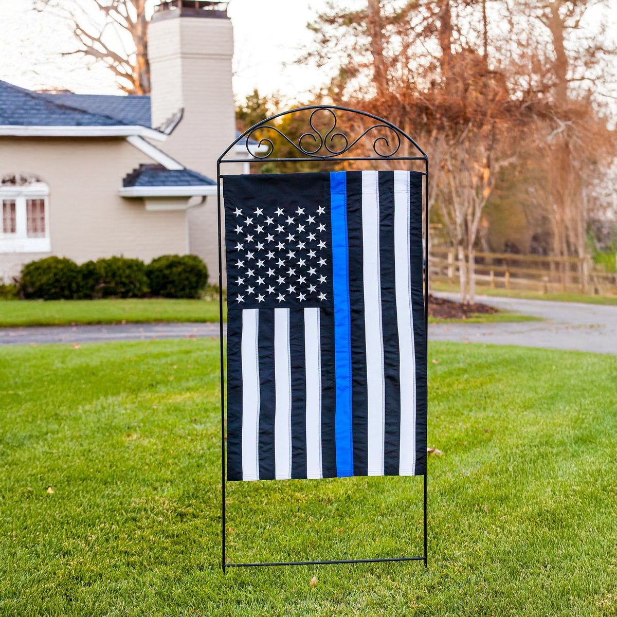 House Flag - Thin Blue Line