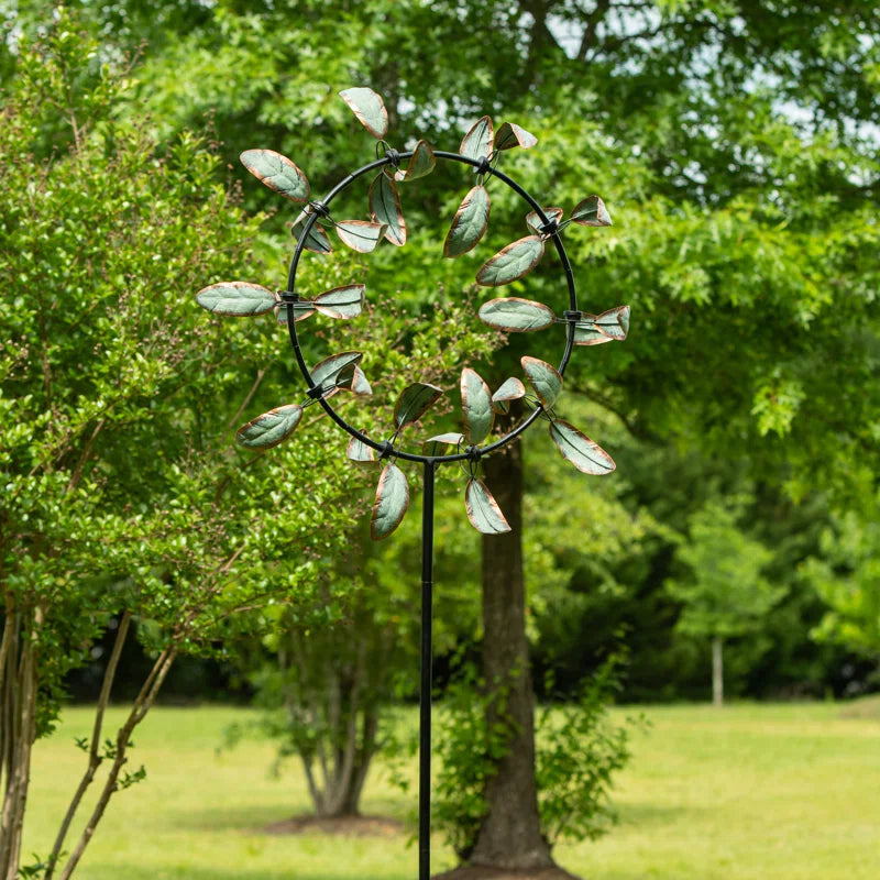 Metal Pinwheel Prism Spinner 91"H