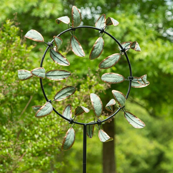 Metal Pinwheel Prism Spinner 91"H