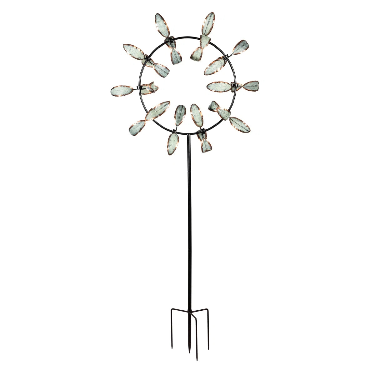 Metal Pinwheel Prism Spinner 91"H