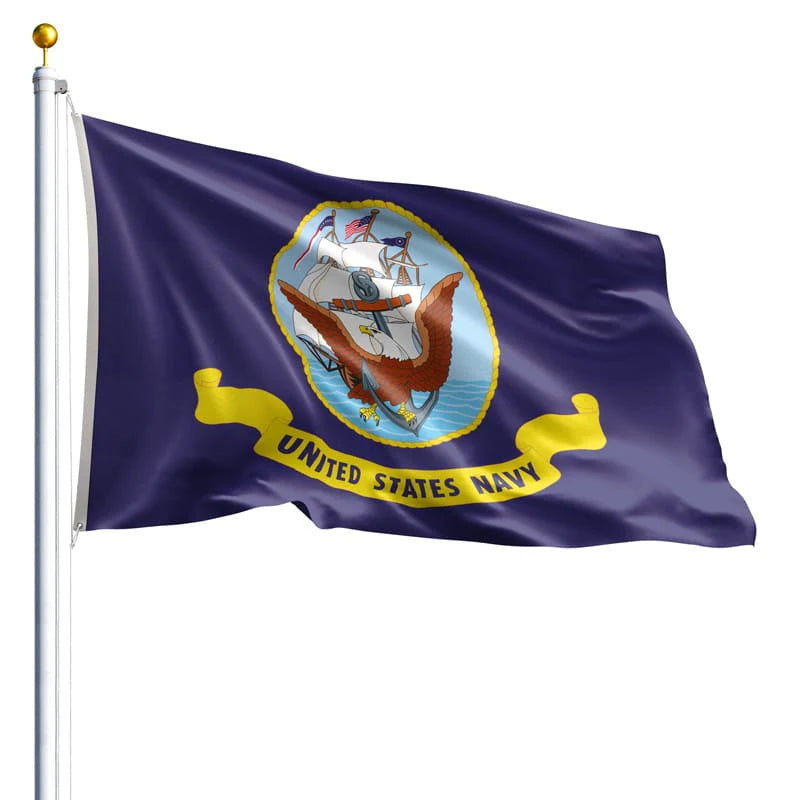 2' x 3' Navy Nylon Flag