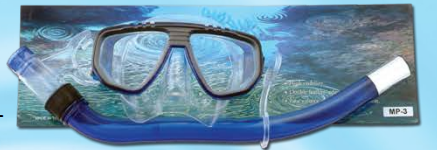 Saekodive Adult Snorkel Set  - PVC