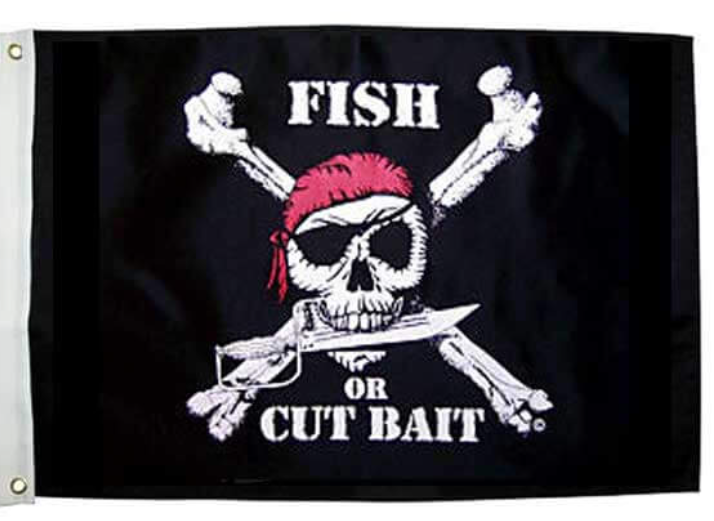 Flappin Flags Pirate Heads 12"x18" Flags