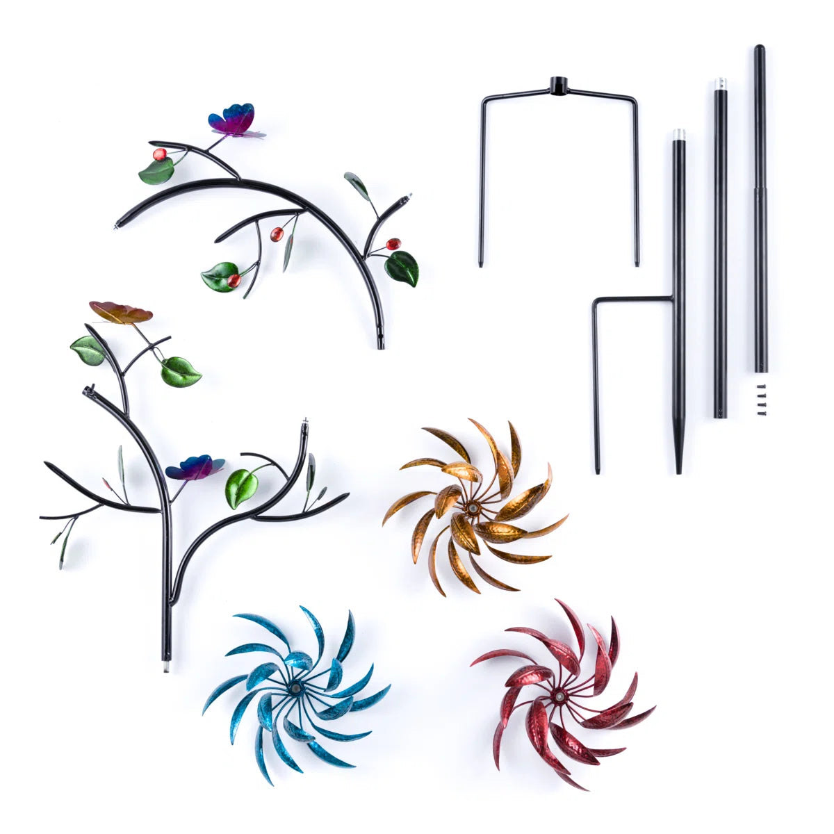 Spinner Flowers 91"H