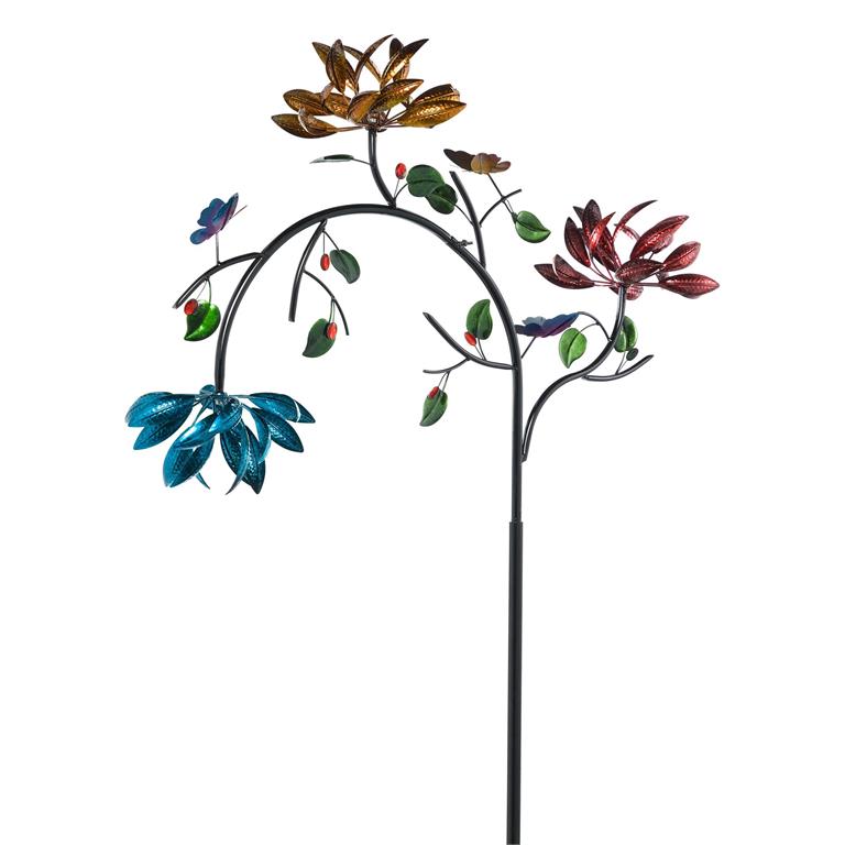 Spinner Flowers 91"H