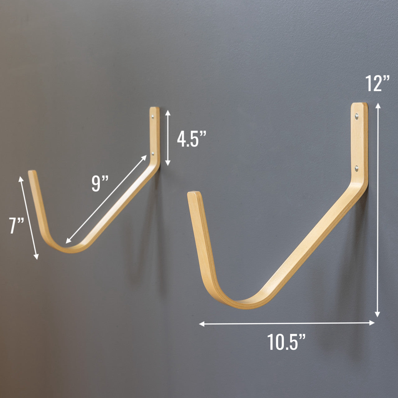 Monterey Minimalist SUP & Surfboard Wood Display Rack | Holds 40 lbs