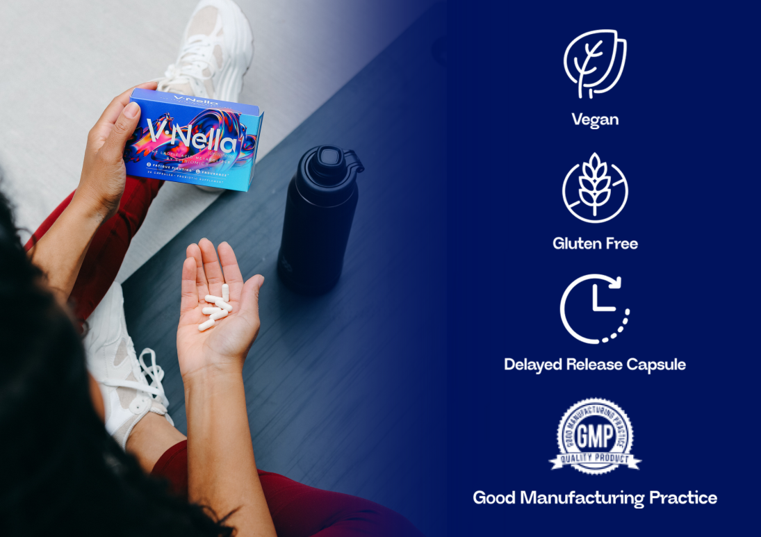 V•Nella Lactic Acid Metabolizer for Fatigue & Endurance